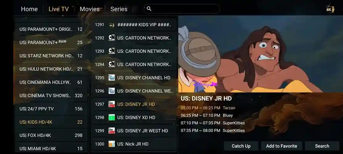 Preview 2 - Elon IPTV Premium IPTV Subscription