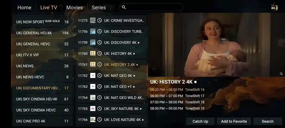Preview 6 - Elon IPTV Premium IPTV Subscription